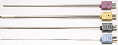 OMEGA奧米佳 HJQIN帶有快速斷開(kāi)型連接器的熱電偶 帶模塑到探頭金屬護(hù)套的耐高溫標(biāo)準(zhǔn)型連接器：標(biāo)準(zhǔn)尺寸